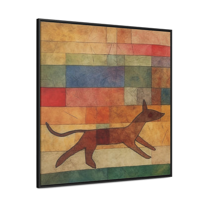 V Dog 10, Gallery Canvas Wraps, Square Frame