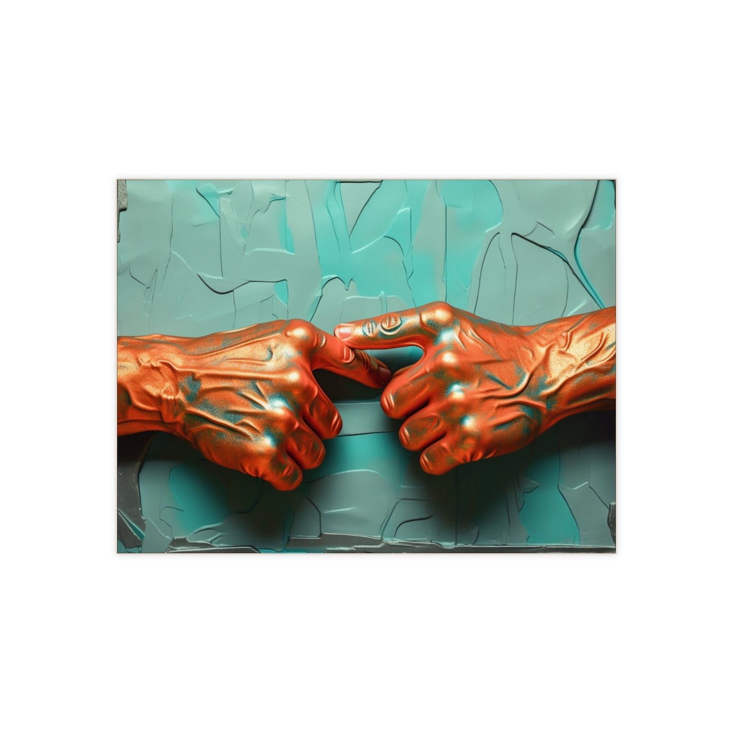 Hands 89, Ceramic Photo Tile