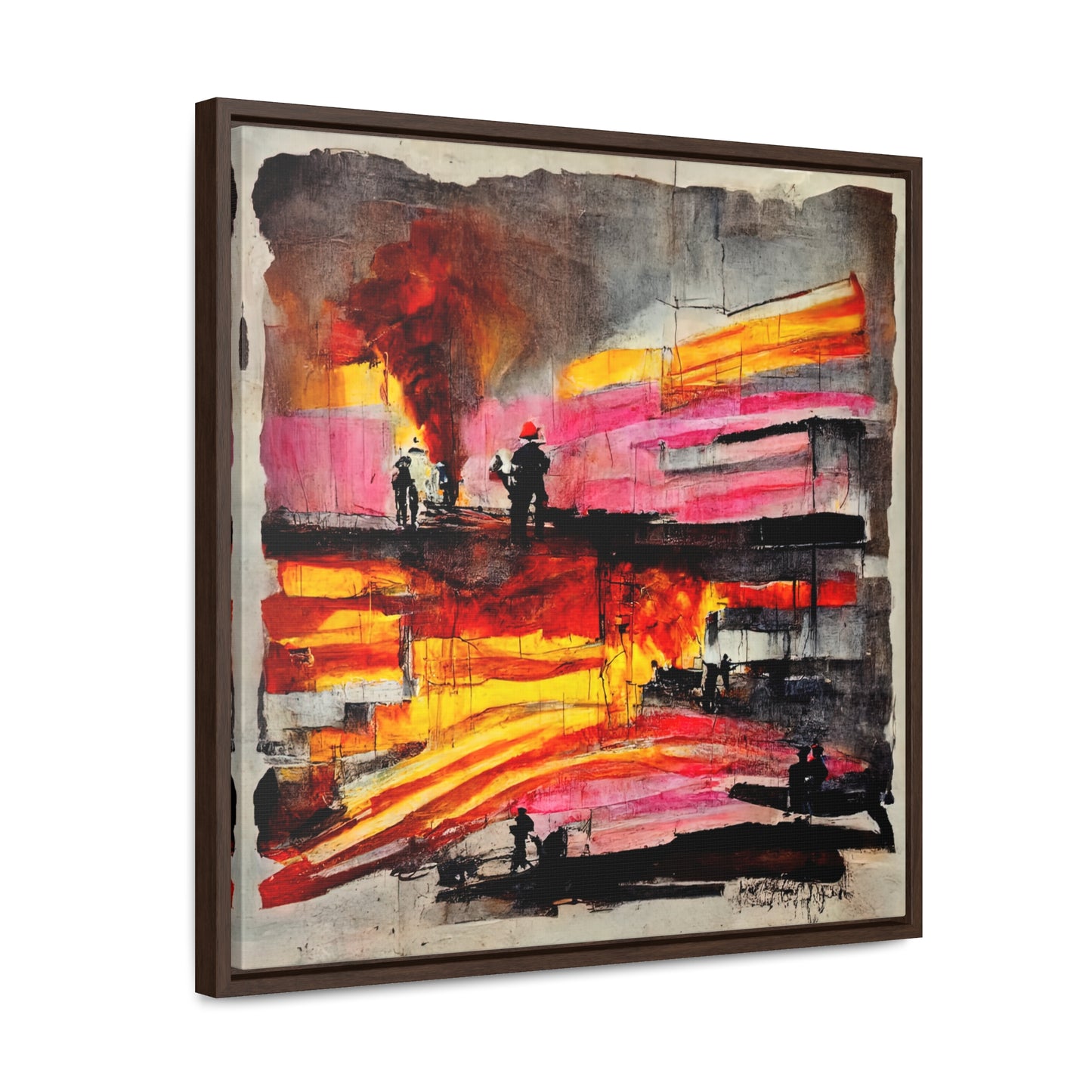 Land of the Sun 2, Valentinii, Gallery Canvas Wraps, Square Frame