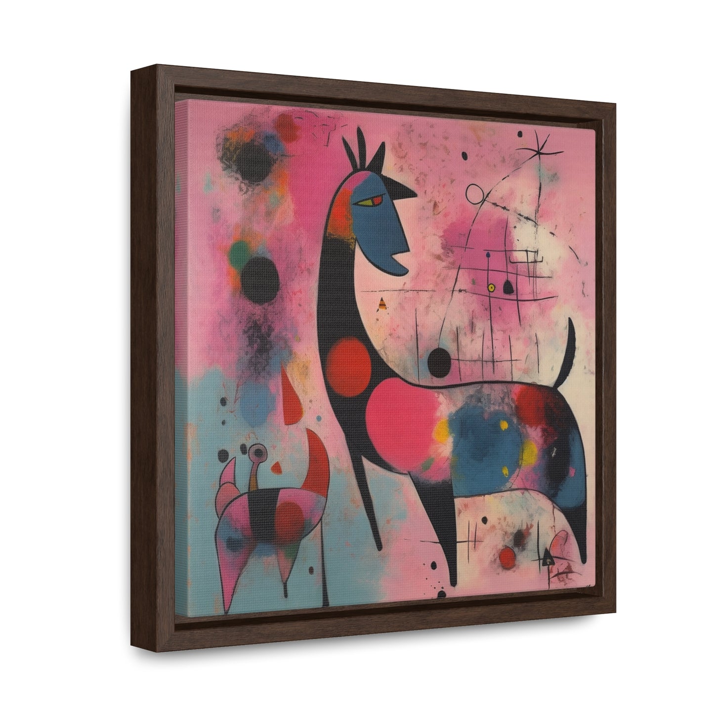 The Dreams of the Child 29, Gallery Canvas Wraps, Square Frame