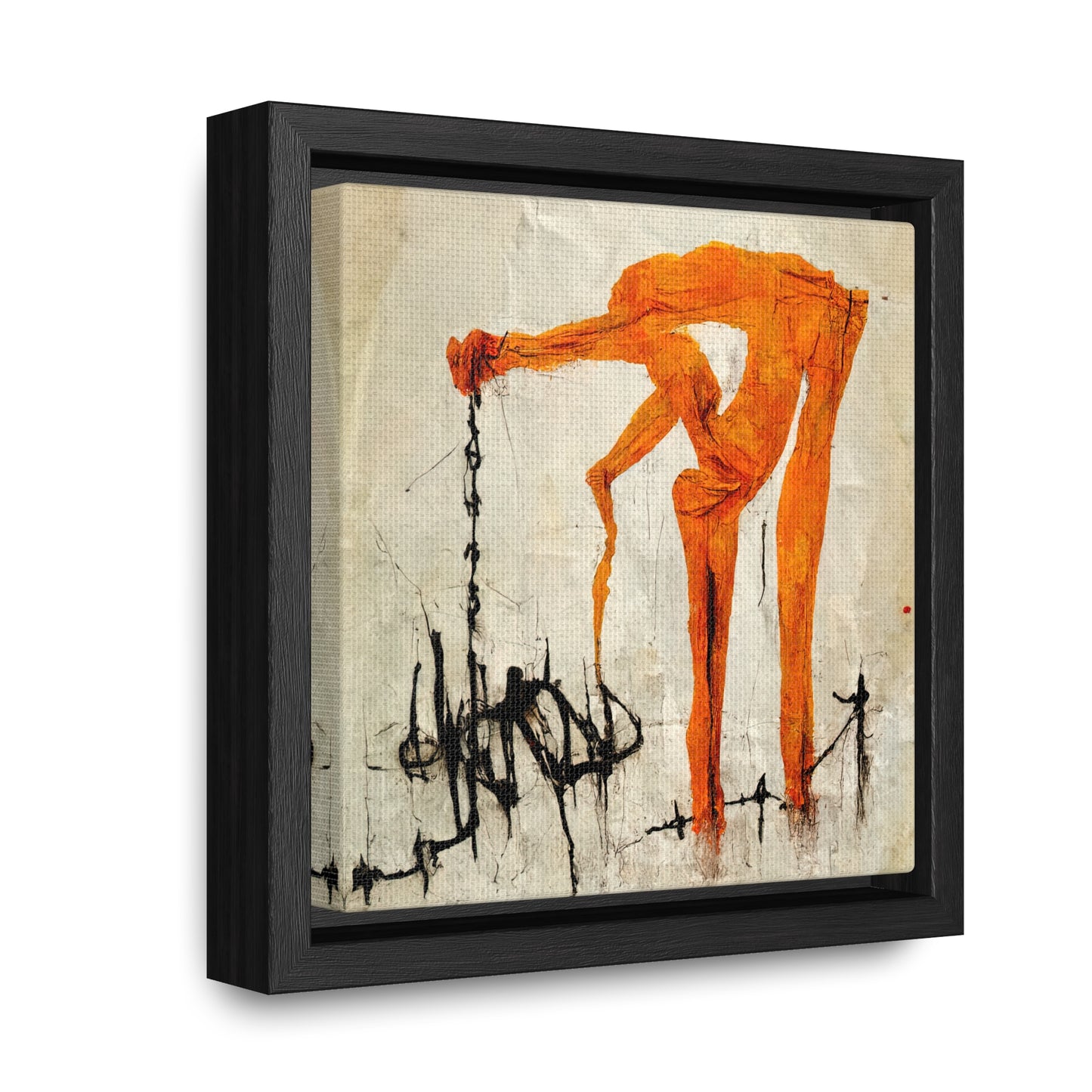 Feet and Drama 19, Valentinii, Gallery Canvas Wraps, Square Frame