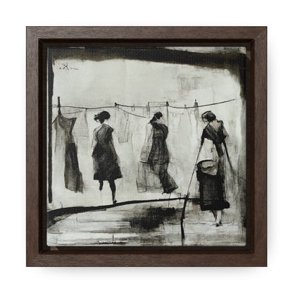 Domestic Memories 7, Valentinii, Gallery Canvas Wraps, Square Frame