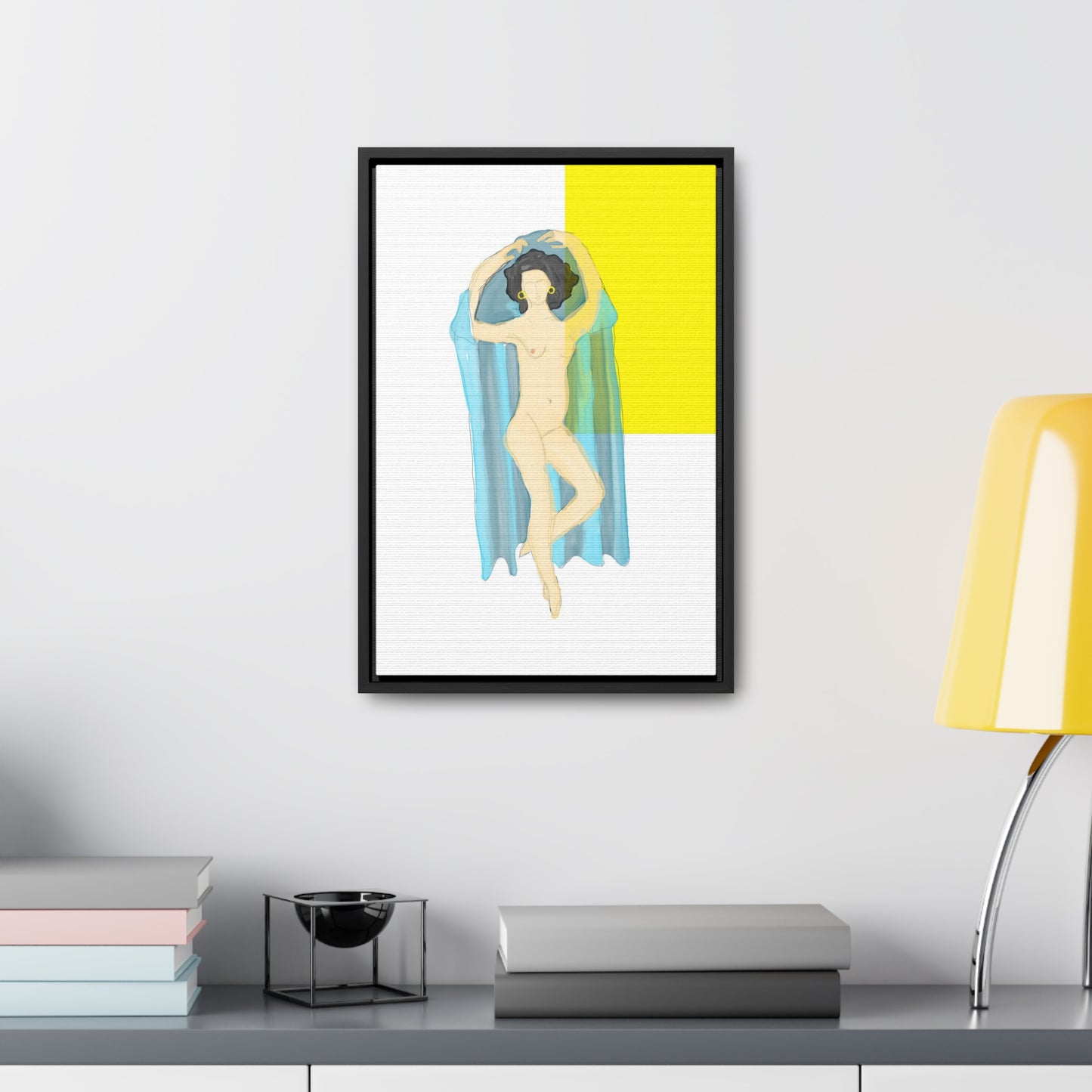 Dance in Nothingness, Original Eduard Pavel, Gallery Canvas Wraps, Vertical Frame