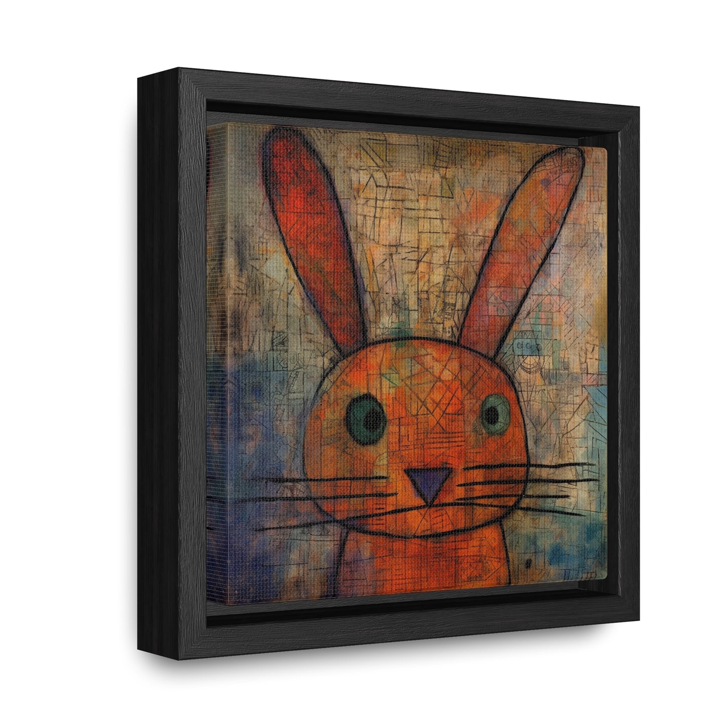 Rabbit 8, Gallery Canvas Wraps, Square Frame