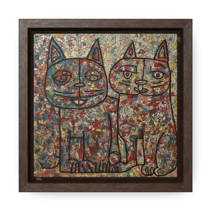 Cat 5, Gallery Canvas Wraps, Square Frame