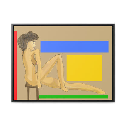 Tetris, Original Eduard Pavel, Gallery Canvas Wraps, Horizontal Frame