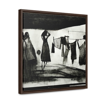 Domestic Memories 11, Valentinii, Gallery Canvas Wraps, Square Frame