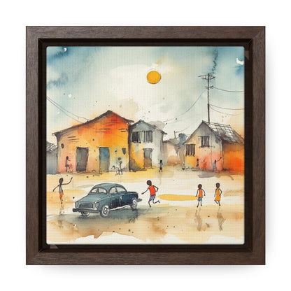 Childhood 13, Valentinii, Gallery Canvas Wraps, Square Frame