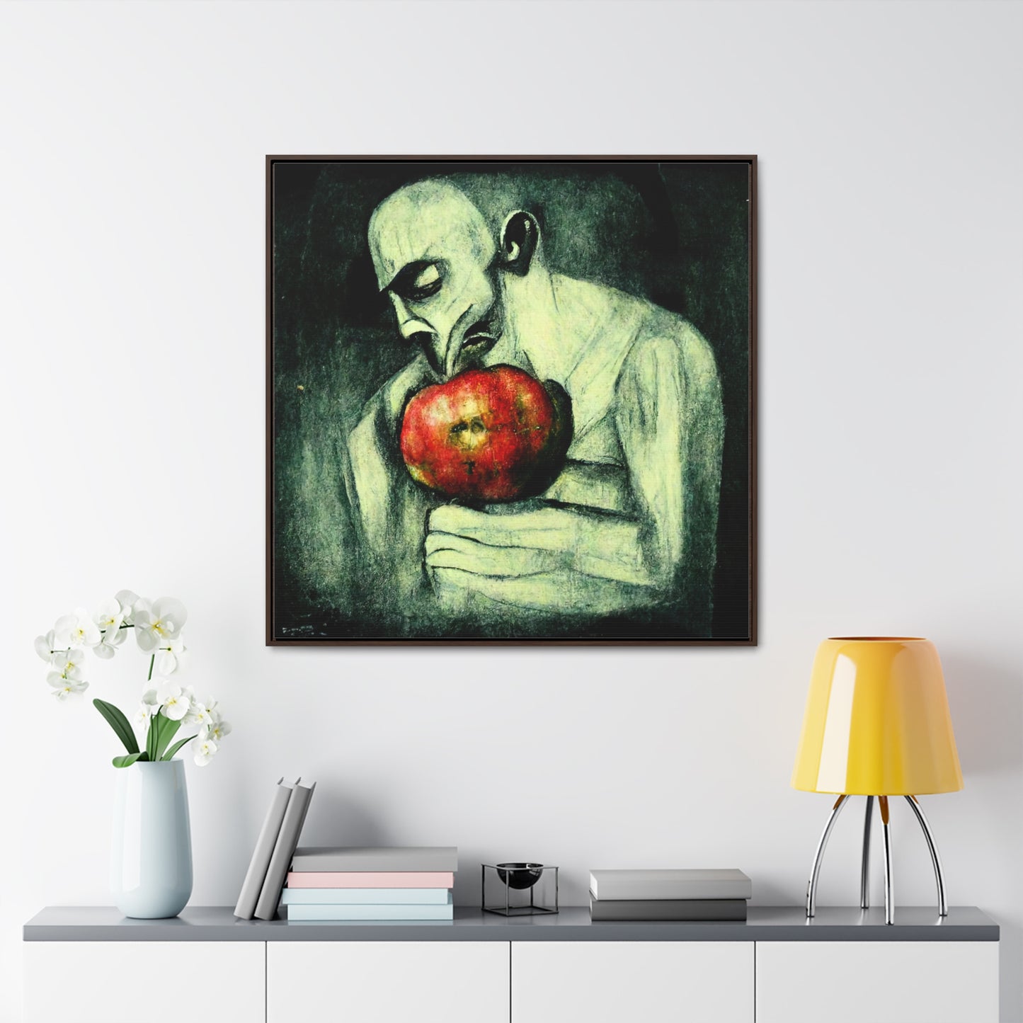 Apple 2, Valentinii, Gallery Canvas Wraps, Square Frame