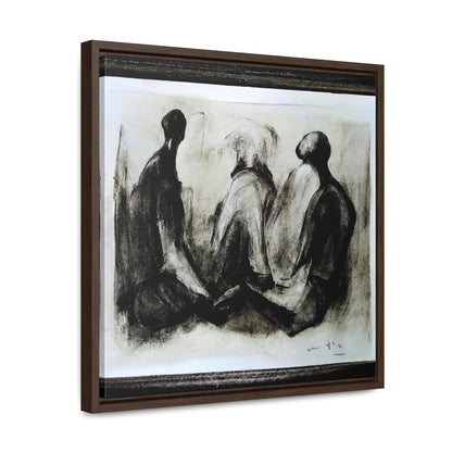 Palaeolithic Prayer 8, Valentinii, Gallery Canvas Wraps, Square Frame