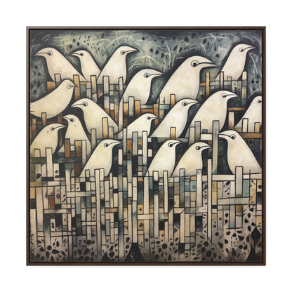 Bird 37, Gallery Canvas Wraps, Square Frame