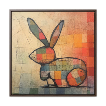 Rabbit 37, Gallery Canvas Wraps, Square Frame