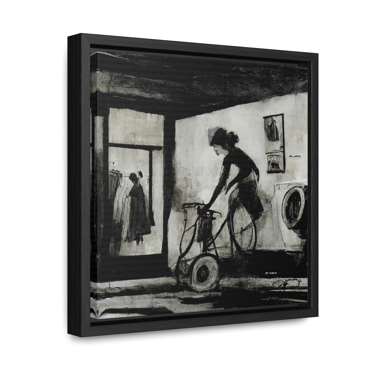 Domestic Memories 21, Valentinii, Gallery Canvas Wraps, Square Frame