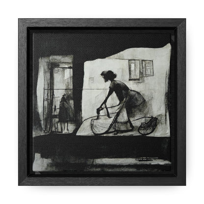 Domestic Memories 36, Valentinii, Gallery Canvas Wraps, Square Frame