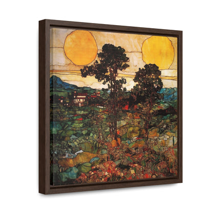 Land of the Sun 43, Valentinii, Gallery Canvas Wraps, Square Frame