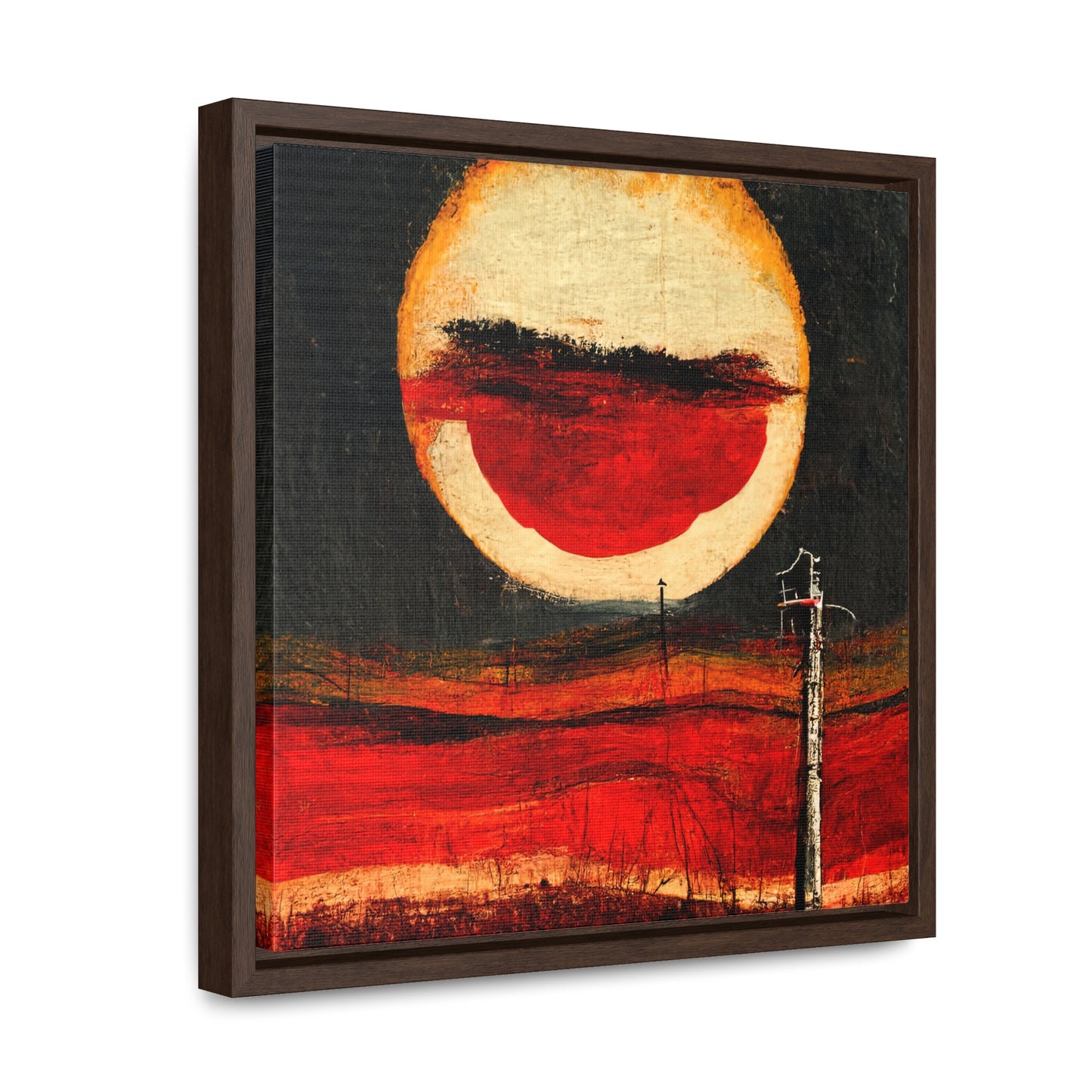 Land of the Sun 26, Valentinii, Gallery Canvas Wraps, Square Frame