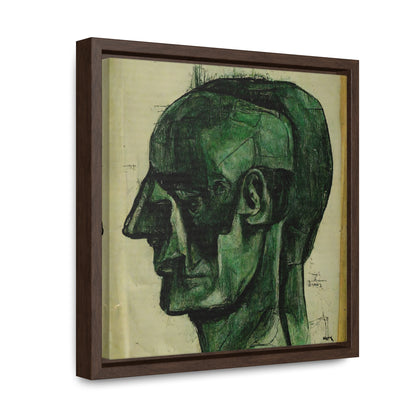 Heads 3, Valentinii, Gallery Canvas Wraps, Square Frame