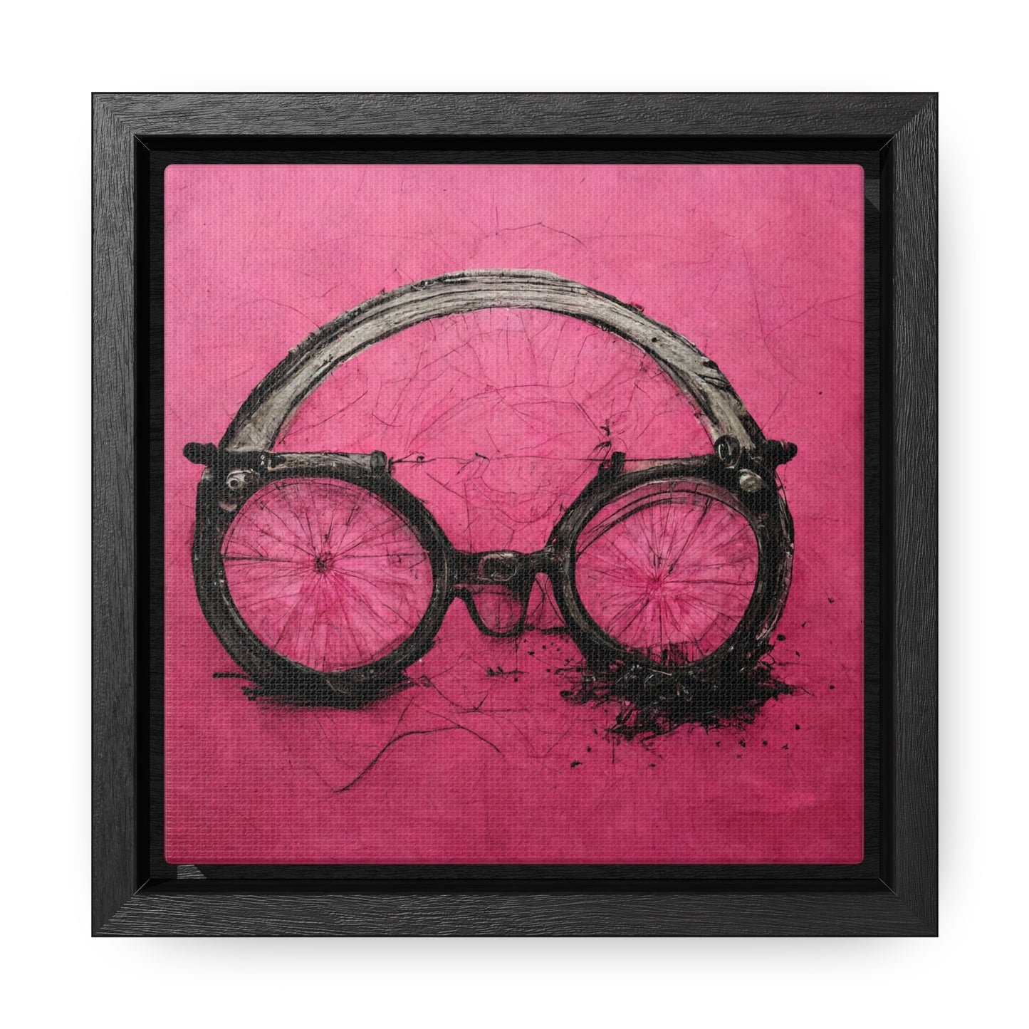 Bicycle 8, Valentinii, Gallery Canvas Wraps, Square Frame