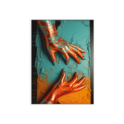 Hands 41, Ceramic Photo Tile