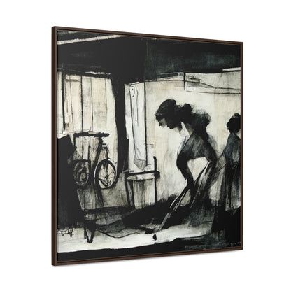 Domestic Memories 17, Valentinii, Gallery Canvas Wraps, Square Frame