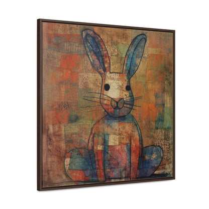 Rabbit 24, Gallery Canvas Wraps, Square Frame