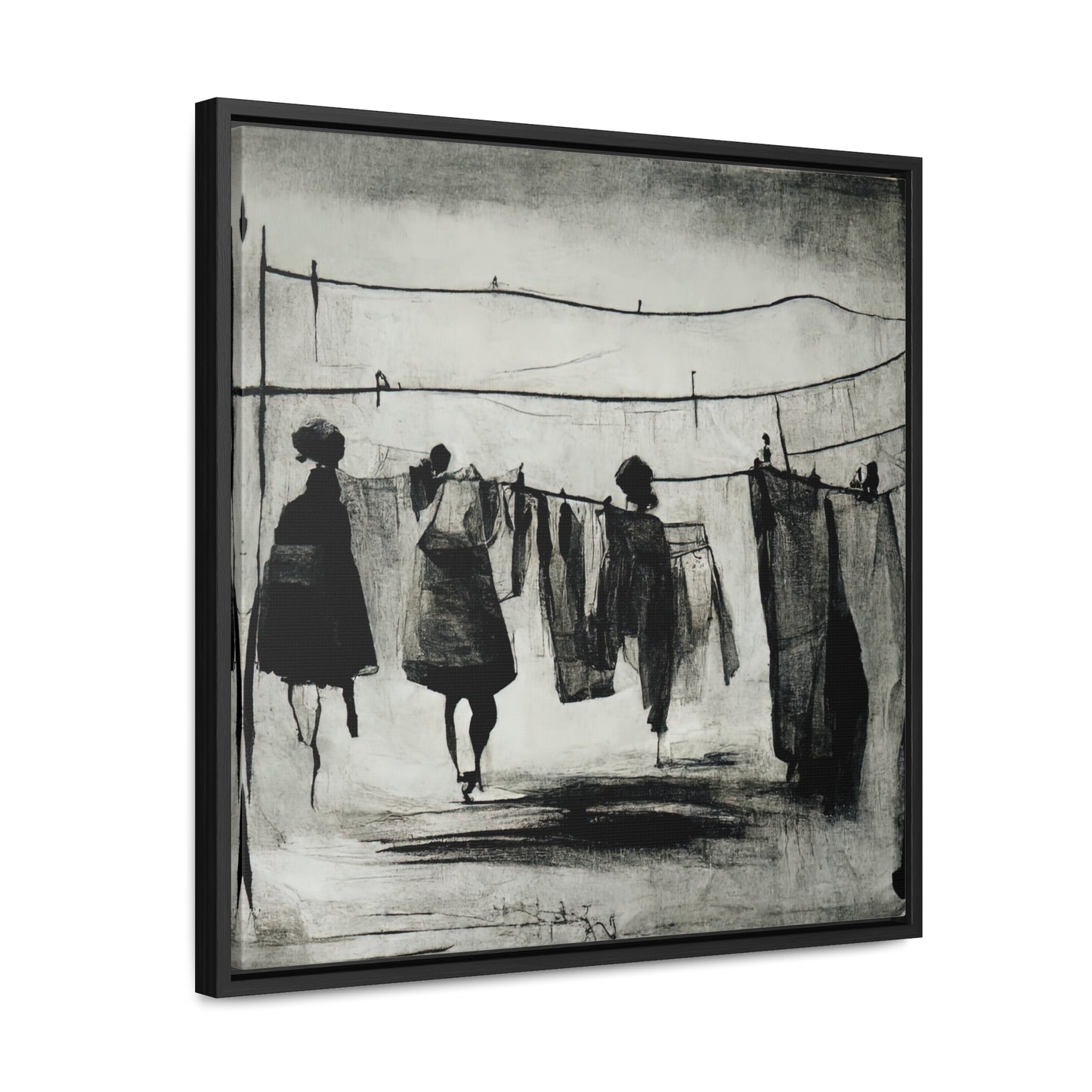 Domestic Memories 6, Valentinii, Gallery Canvas Wraps, Square Frame