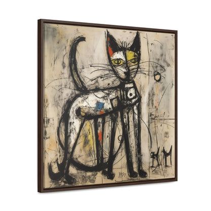 Cat 49, Gallery Canvas Wraps, Square Frame