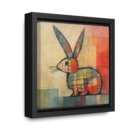 Rabbit 27, Gallery Canvas Wraps, Square Frame