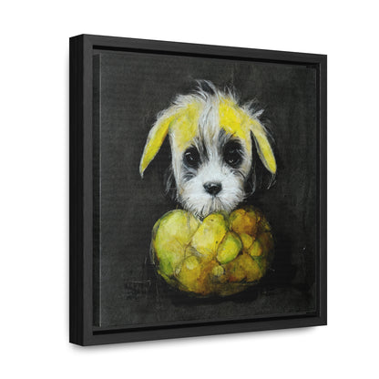 Dogs and Puppies, Valentinii, Gallery Canvas Wraps, Square Frame