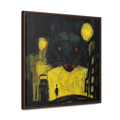 Urban Rat 8, Valentinii, Gallery Canvas Wraps, Square Frame