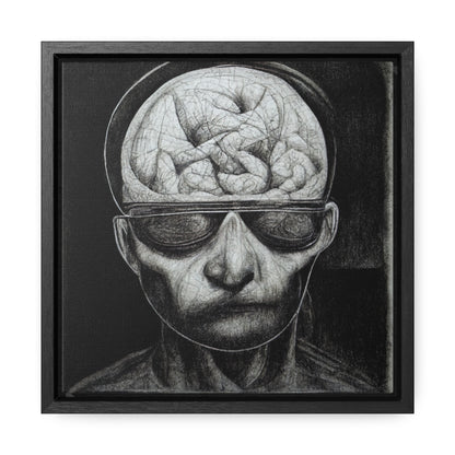 Brain 32, Valentinii, Gallery Canvas Wraps, Square Frame