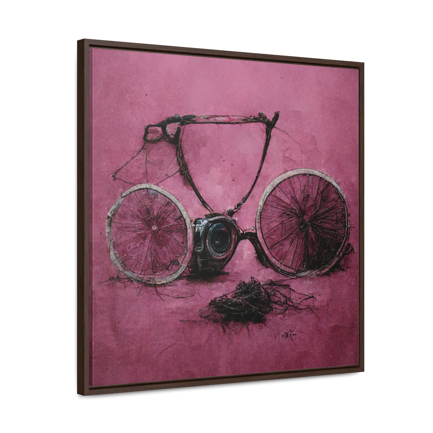 Bicycle 10, Valentinii, Gallery Canvas Wraps, Square Frame