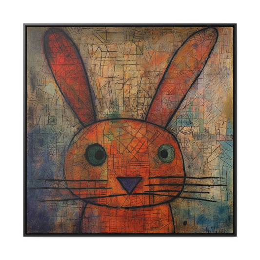 Rabbit 8, Gallery Canvas Wraps, Square Frame