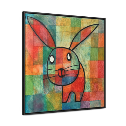 Rabbit 11, Gallery Canvas Wraps, Square Frame