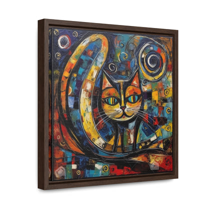 Cat 120, Gallery Canvas Wraps, Square Frame