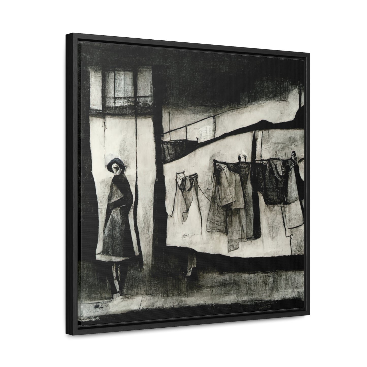 Domestic Memories 33, Valentinii, Gallery Canvas Wraps, Square Frame