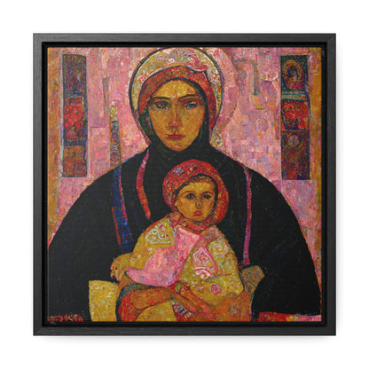 Mary and the Child 15, Valentinii, Gallery Canvas Wraps, Square Frame