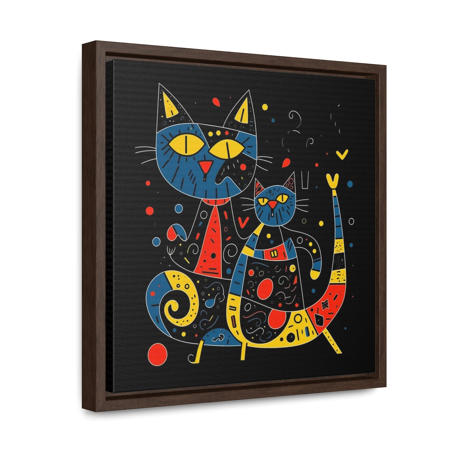 Cat 153, Gallery Canvas Wraps, Square Frame