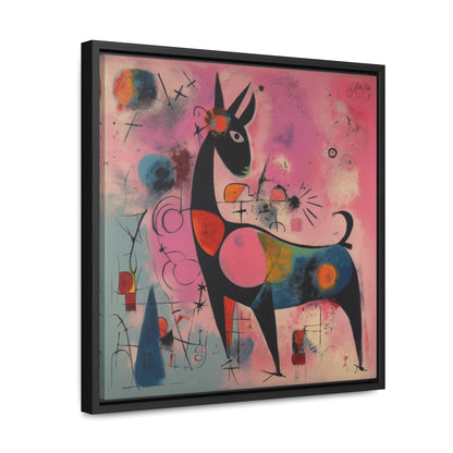 The Dreams of the Child 48, Gallery Canvas Wraps, Square Frame