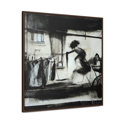 Domestic Memories 16, Valentinii, Gallery Canvas Wraps, Square Frame