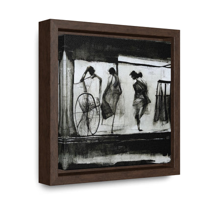 Domestic Memories 24, Valentinii, Gallery Canvas Wraps, Square Frame