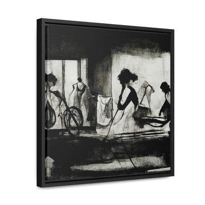 Domestic Memories 29, Valentinii, Gallery Canvas Wraps, Square Frame