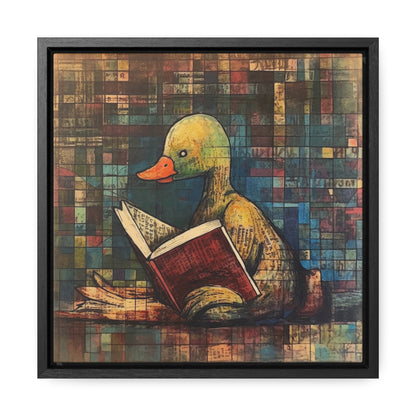 Duck 4, Gallery Canvas Wraps, Square Frame