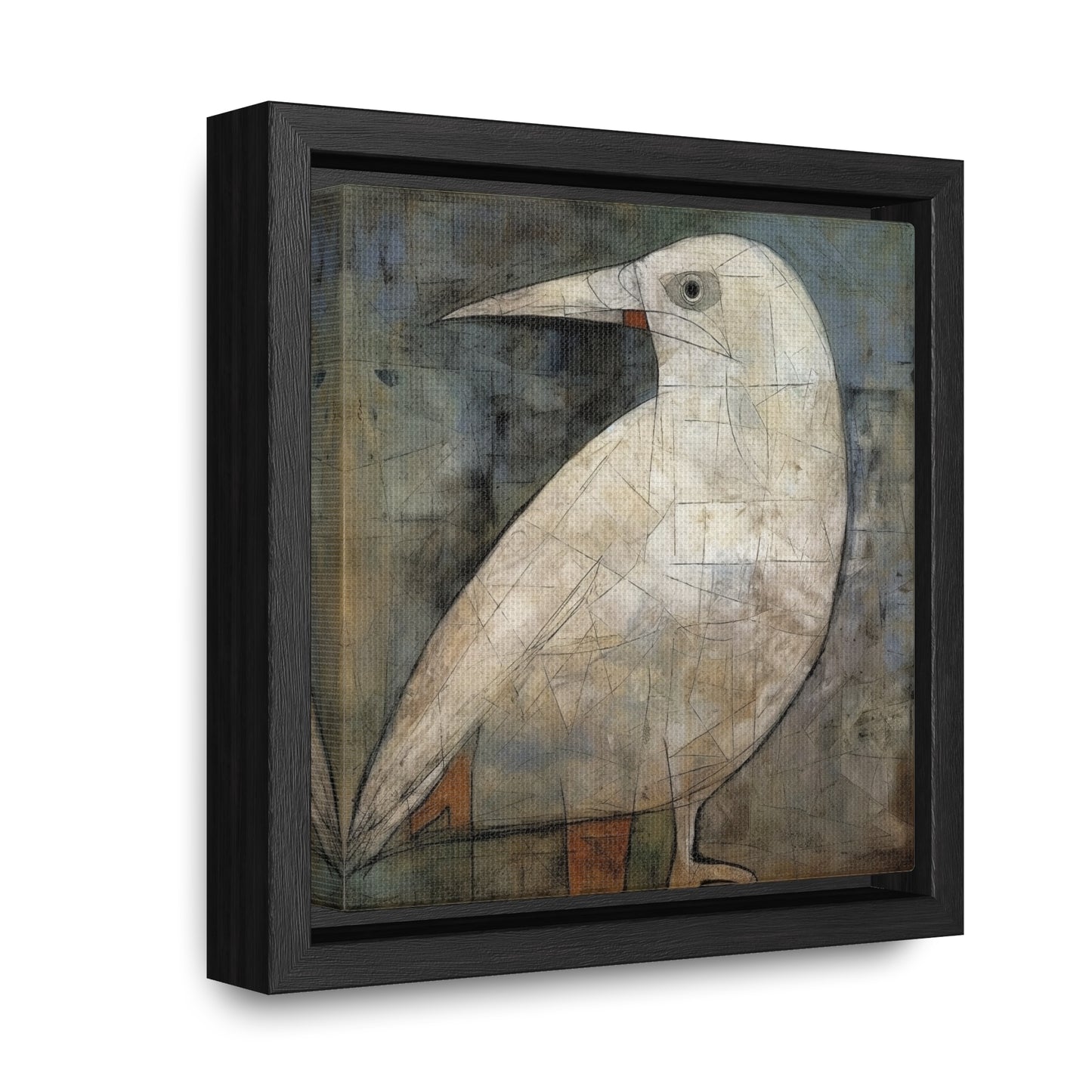 Bird 7, Gallery Canvas Wraps, Square Frame