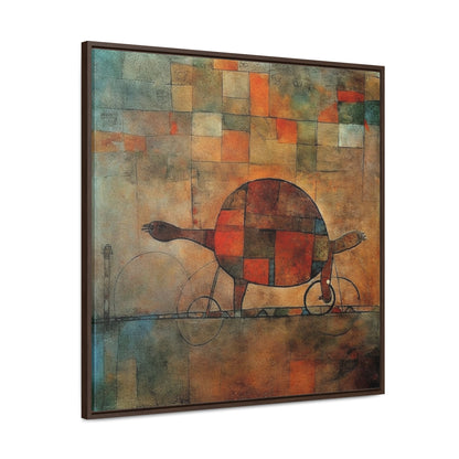 Turtle 11, Gallery Canvas Wraps, Square Frame