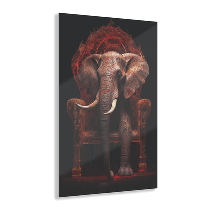 The Elephant King,  Acrylic Prints