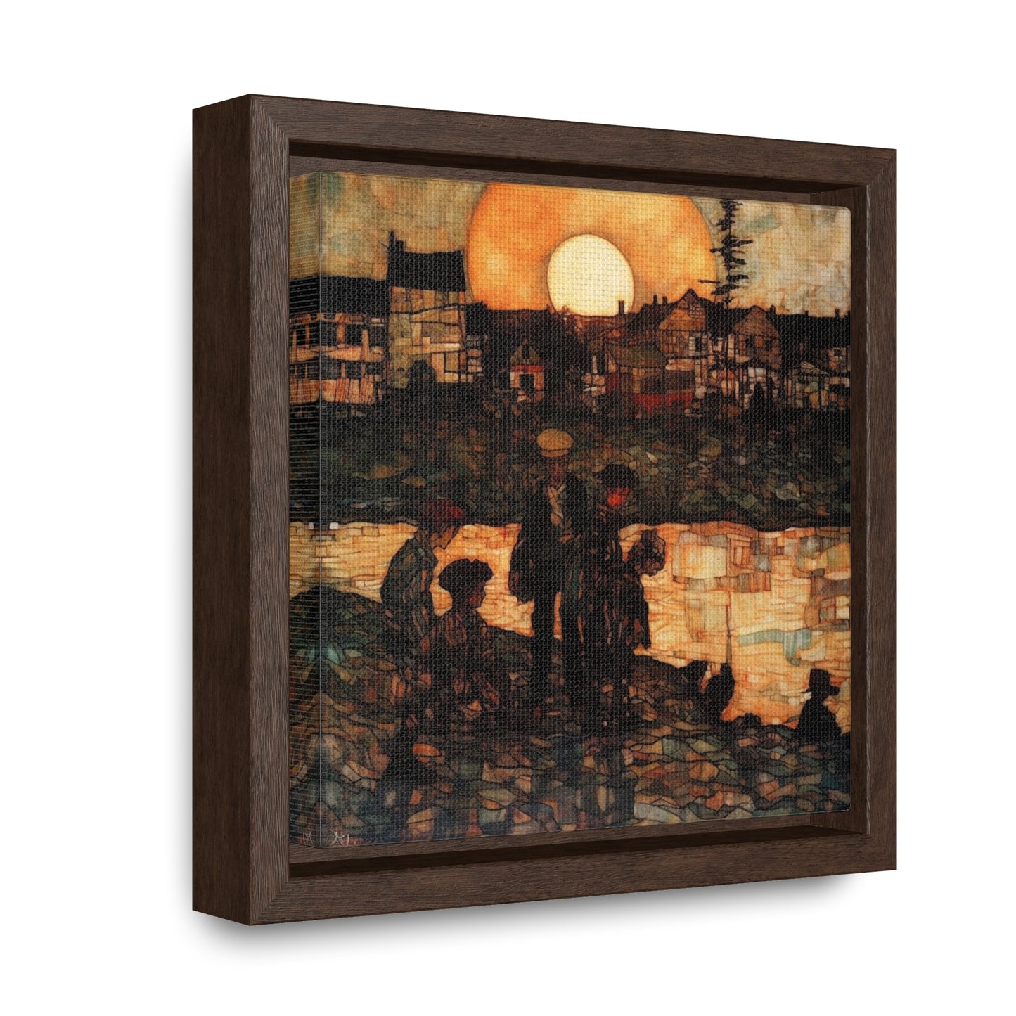 Land of the Sun 40, Valentinii, Gallery Canvas Wraps, Square Frame