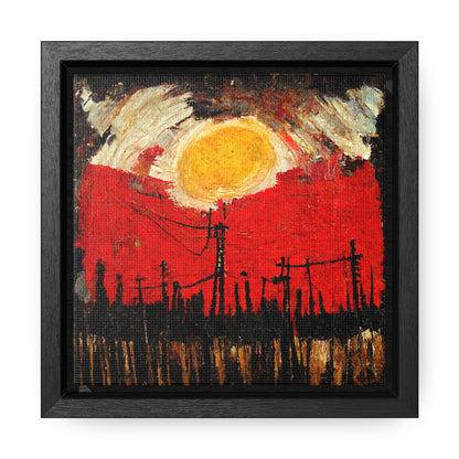 Land of the Sun 37, Valentinii, Gallery Canvas Wraps, Square Frame