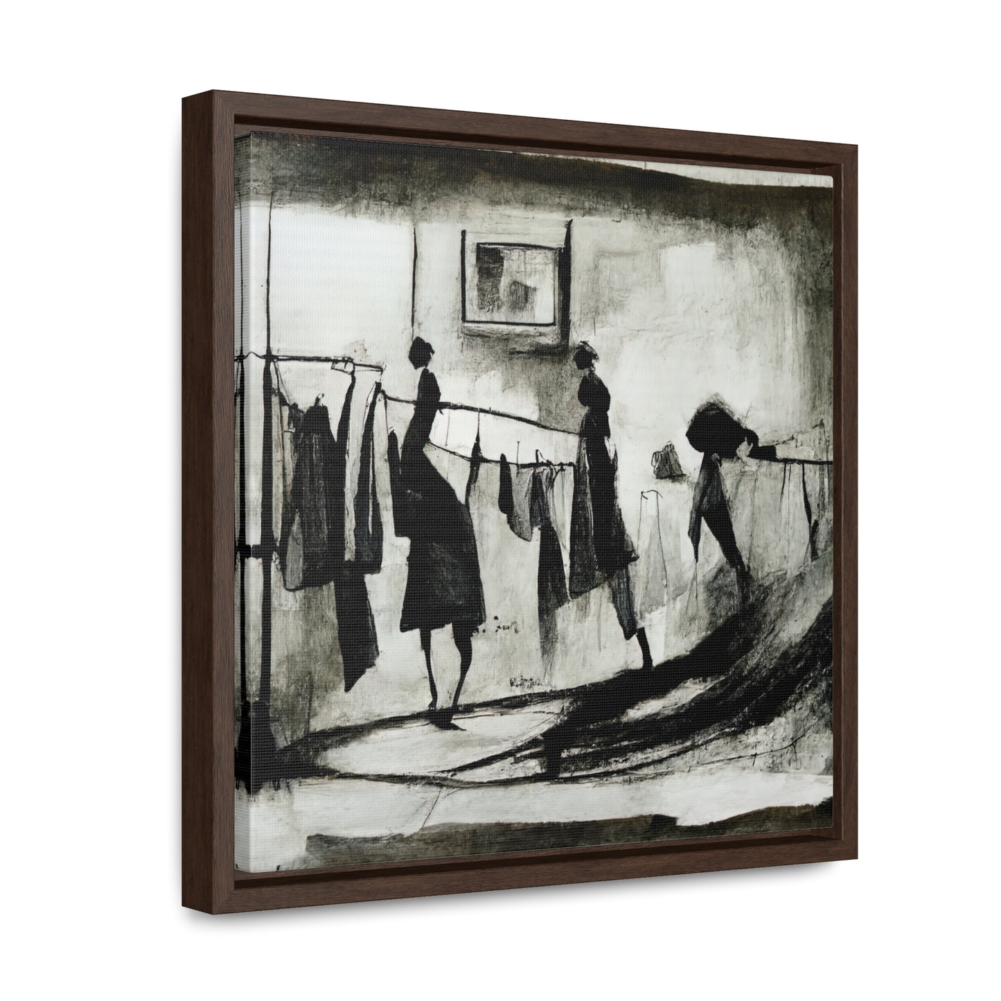 Domestic Memories 9, Valentinii, Gallery Canvas Wraps, Square Frame