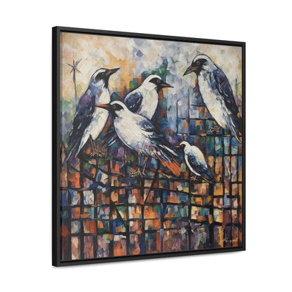 Bird 23, Gallery Canvas Wraps, Square Frame